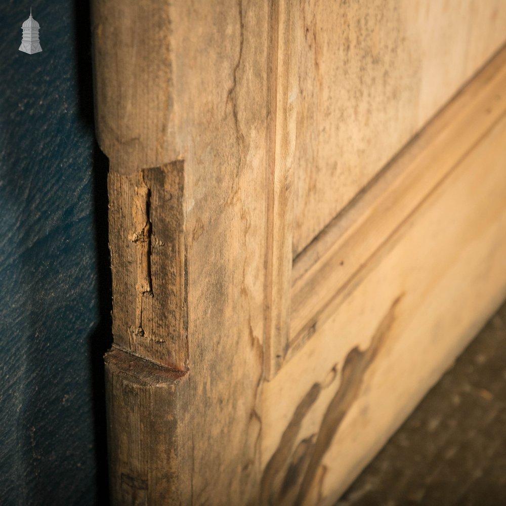 Half Glazed Door, Pine Moulded 2 Panel