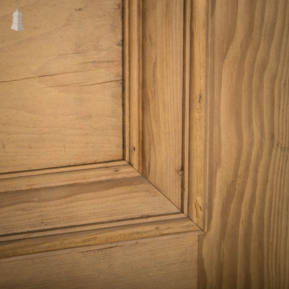 Pine Panelled Door, 5 Moulded Panel