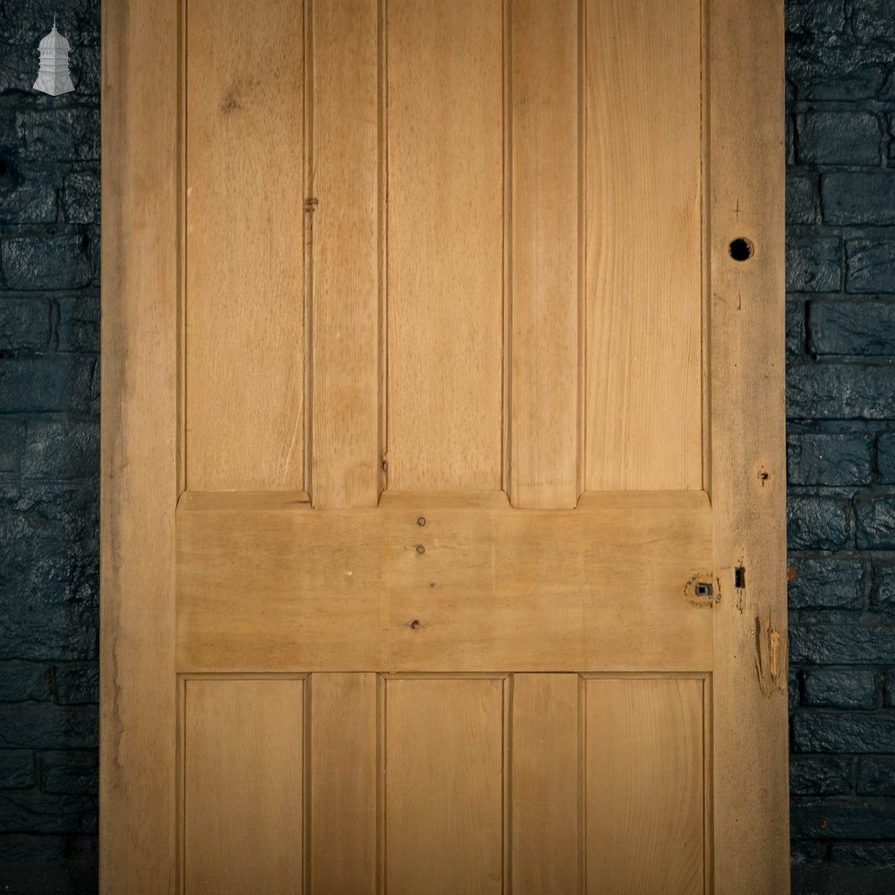 Pine Panelled Door, Moulded 6 Panel