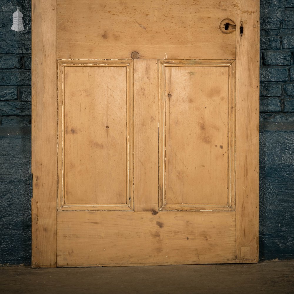 Pine Panelled Door, 6 Moulded Panel Door