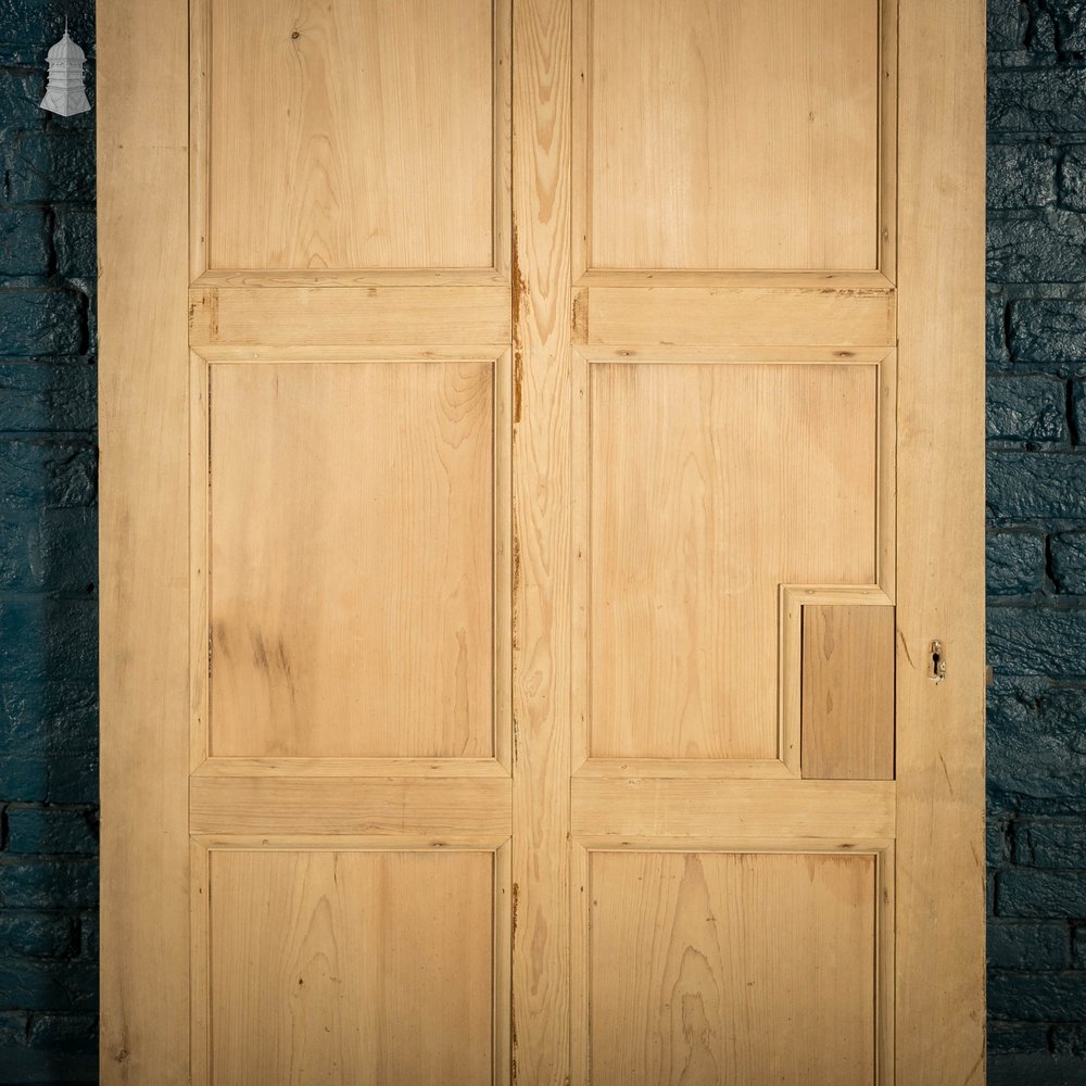 Pine Panelled Door, Moulded 8 Panel
