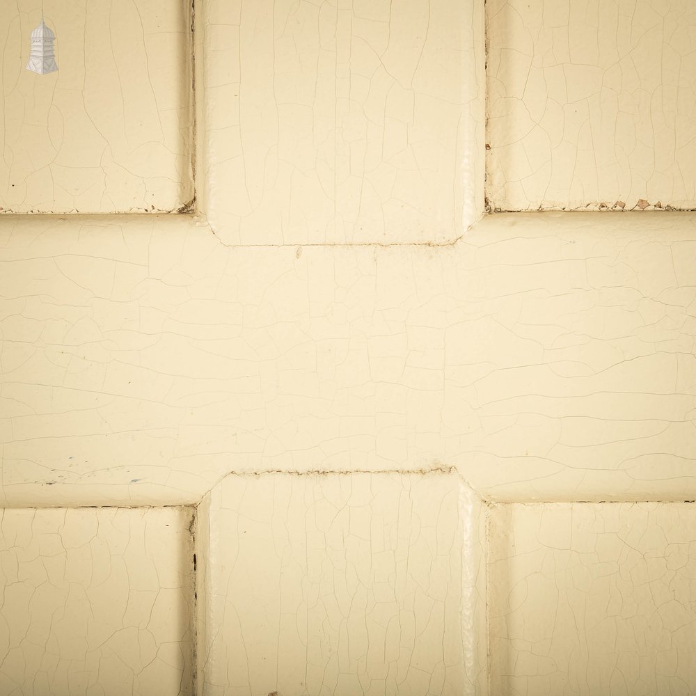 Pine Panelled Door, 6 Panel White Painted