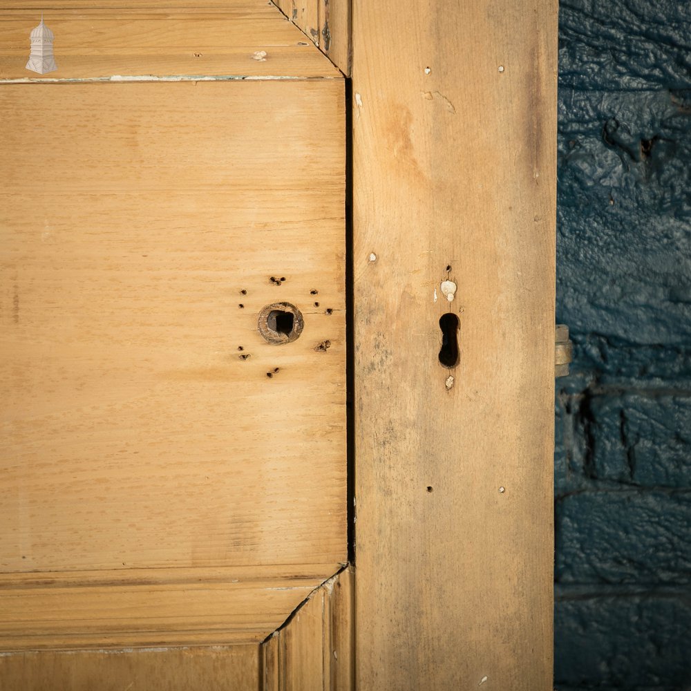 Pine Panelled Door, Moulded 6 Panel