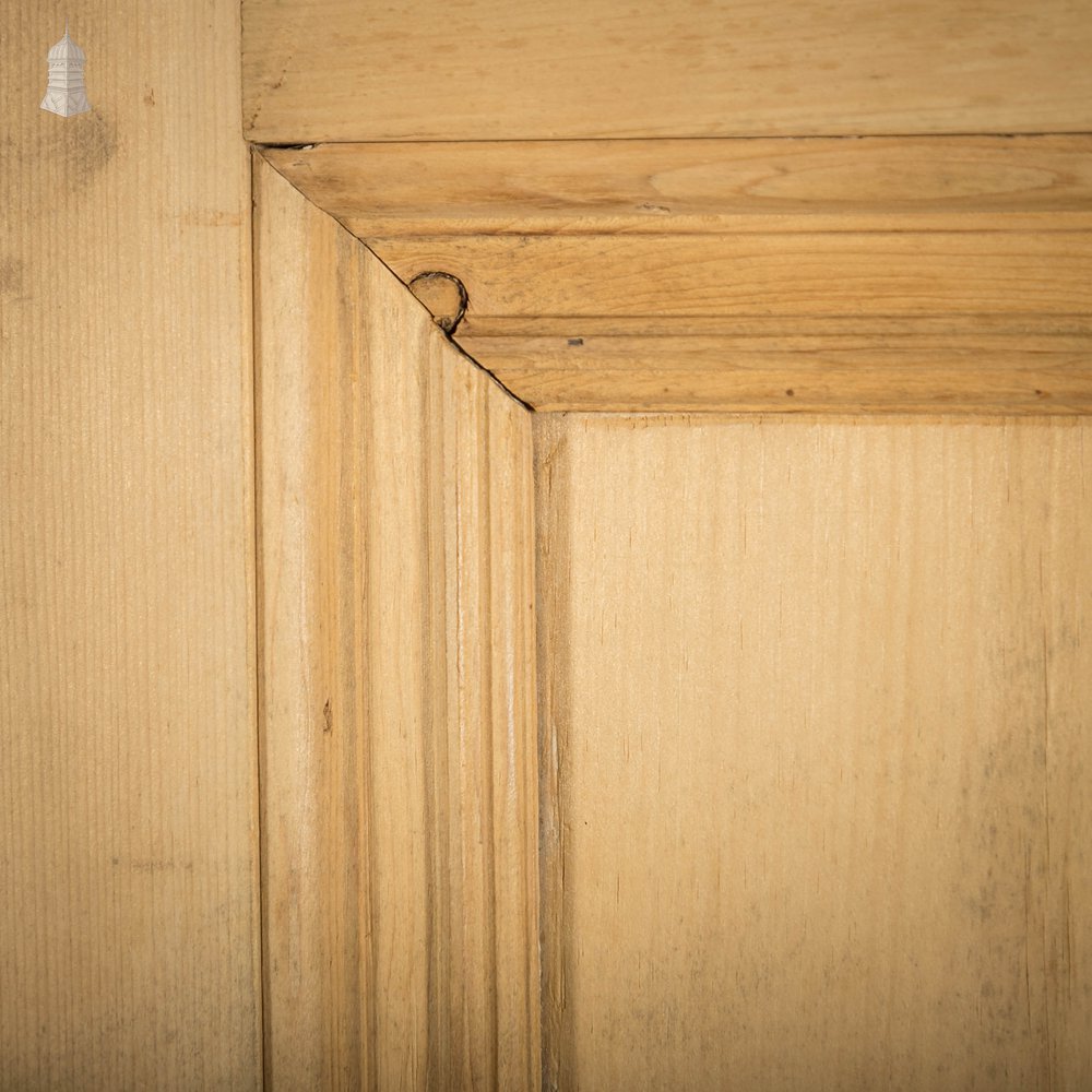 Pine Panelled Door, Moulded 6 Panel