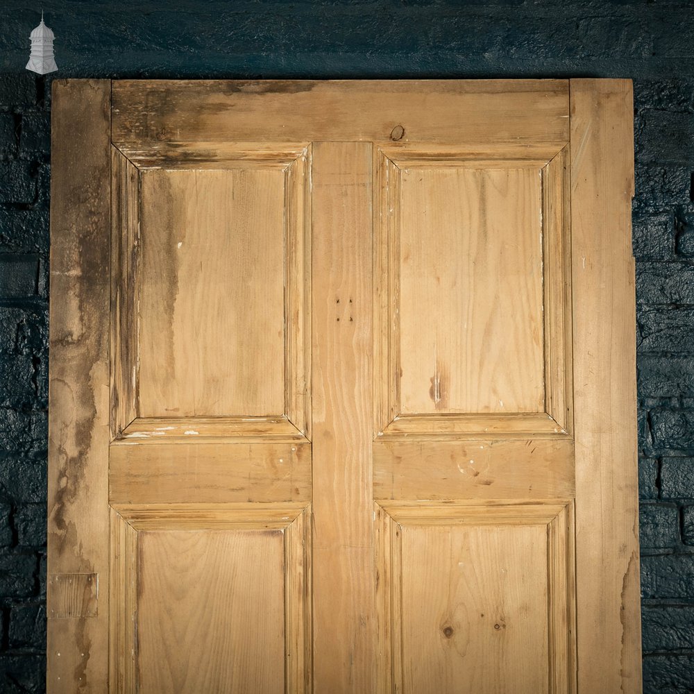 Pine Panelled Door, Moulded 6 Panel