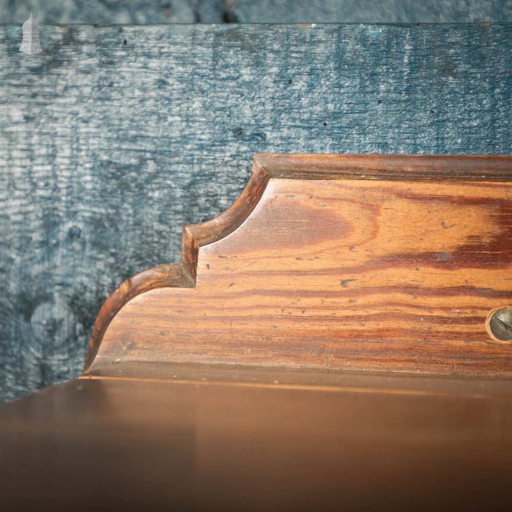 Folding Table Shelf, Wall Mounted, Victorian, Pitch Pine