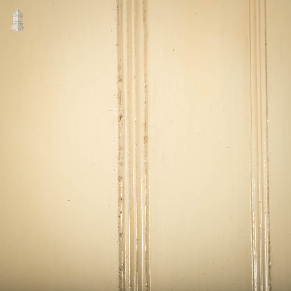 Pine Panelled Door, 4 Panel White Painted