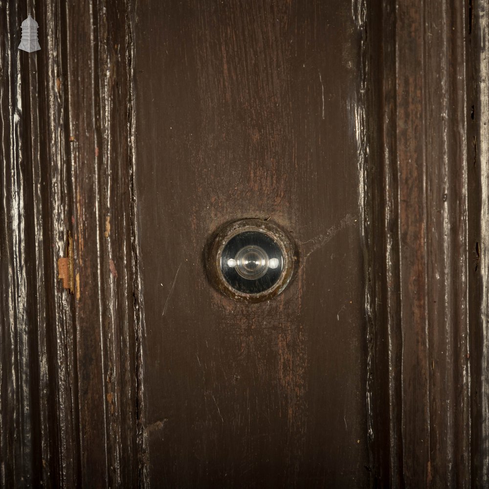 Pine Panelled Door, Moulded 5 Panel Front Door