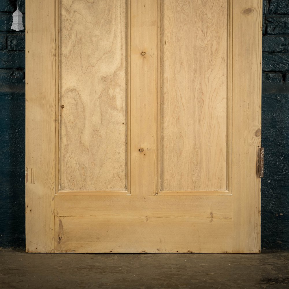 Pine Panelled Door, Moulded 3 Panel