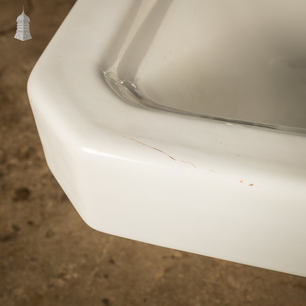 White Pyramid Sink, Vintage